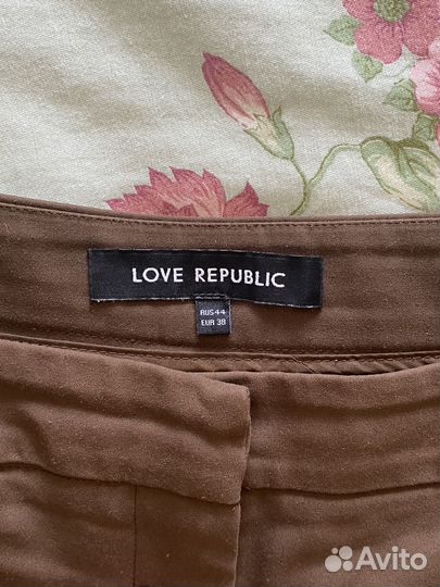 Коричневые шорты Love republic 44