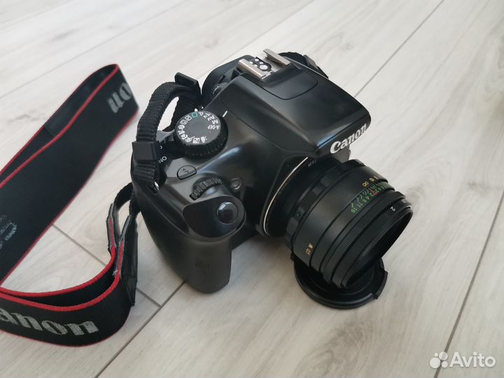 Canon 1100D 18-55 и Гелиос 44-2 58/2