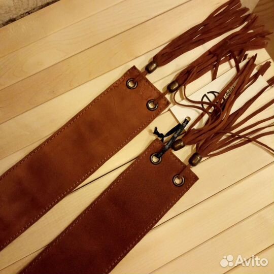 Пояс- кушак кожаный женский