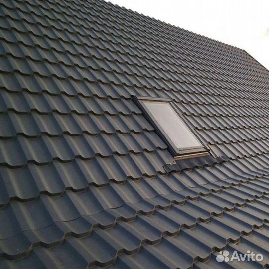 Мягкая металлочерепица