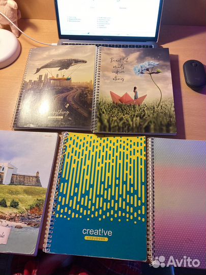 Тетрадь А4 на кольцах клетка