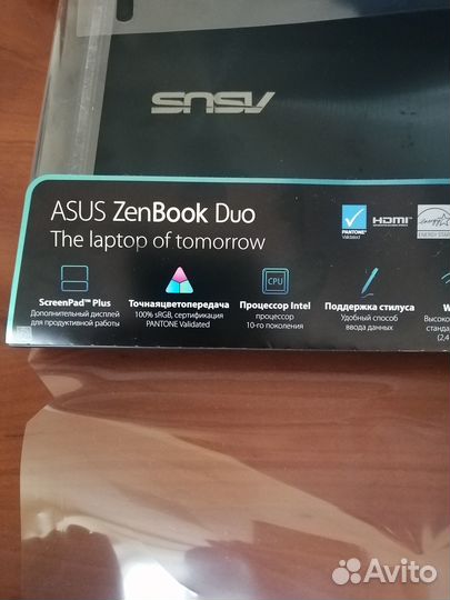 Ноутбук asus ZenBook Duo UX481F