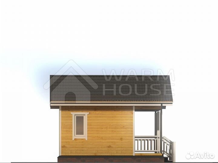 Строительство домов и бань из профилированного бру