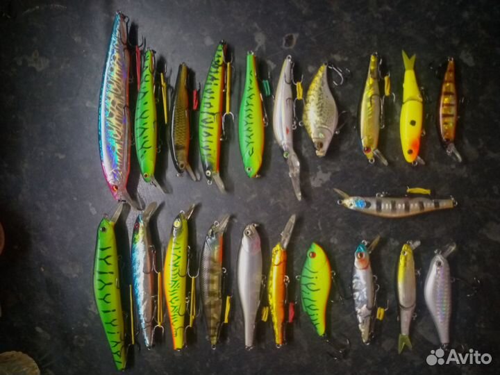 Набор воблеров бу