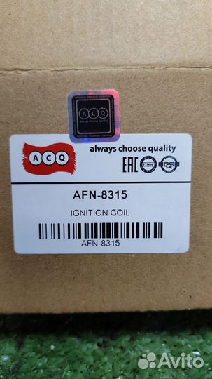 Новая катушка зажигания Nissan AFN8315 новая