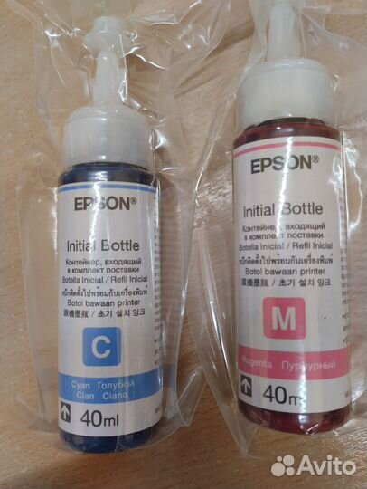 Оригинальные чернила epson