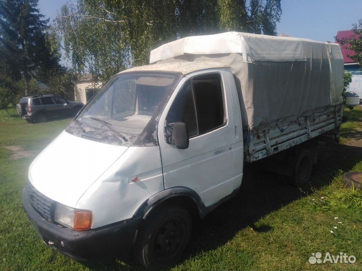 ГАЗ ГАЗель 3302 2.4 МТ, 1998, битый, 38 000 км