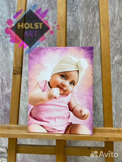 Портрет на холсте по фото