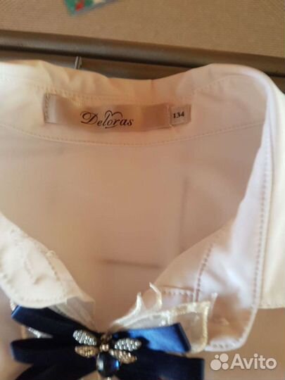 Блузка школьная рост 134