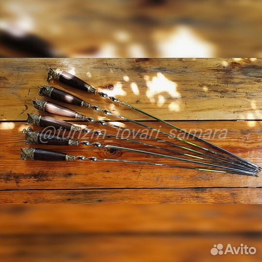 Набор шампуров подарочный 