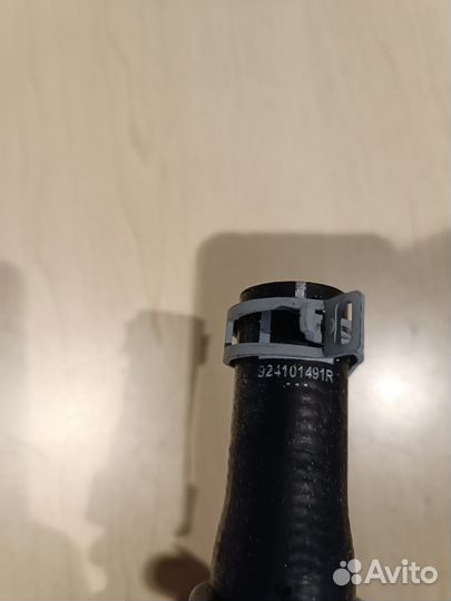 Патрубок радиатора renault Duster 924101491R