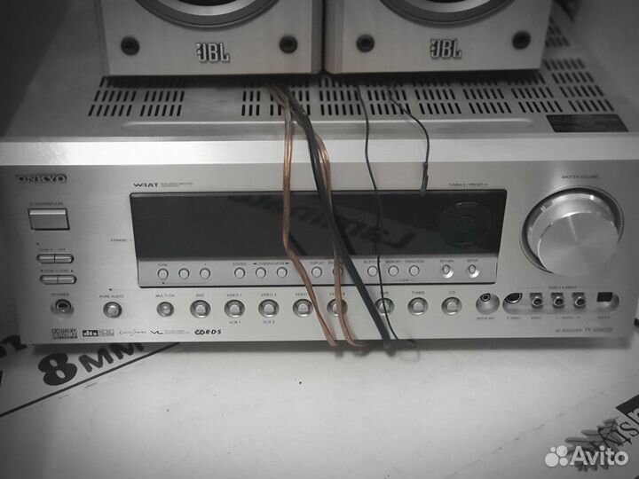 Колонки JBL+ресивер Onkyo