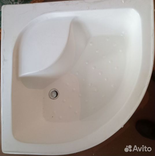 Поддон Huber HX 514 80х80 (высокой) + карниз flex