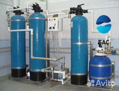 Очистка воды из скважины для коттеджа умягчения