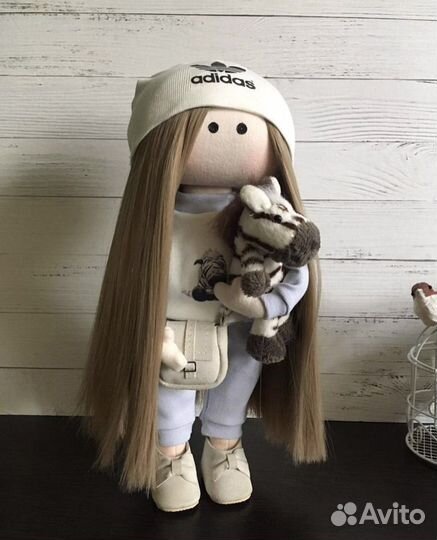 Интерьерная кукла ручной работы