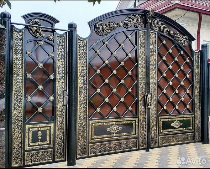 Кованые ворота