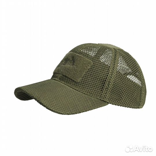 Бейсболка (Кепка) MeshCap Helikon,цвет Olive Green