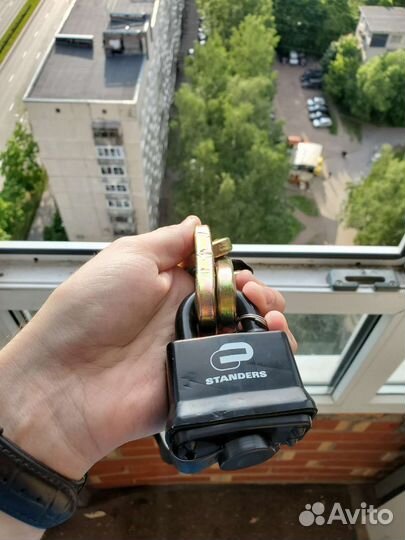 Велозамок, цепь с замком