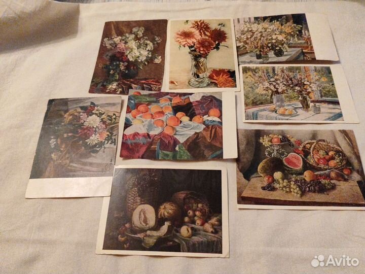 Почтовые открытки и открытые письма 50-е гг