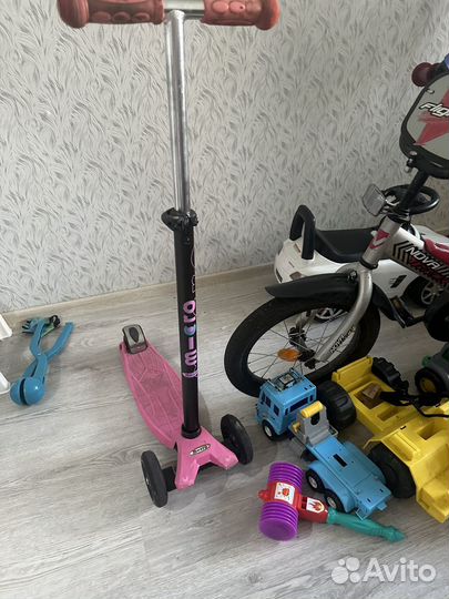 Детский самокат бу