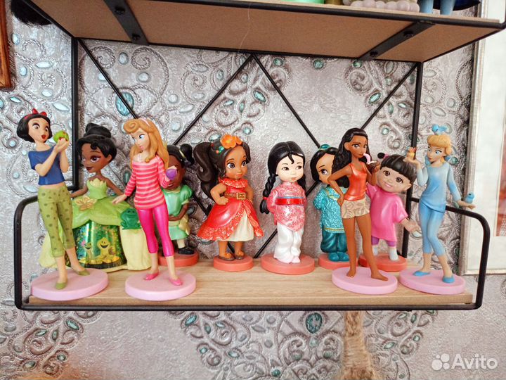 Мини аниматорс Дисней и фигурки принцесс Дисней