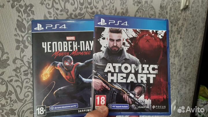 Atomic heart ps4 / Человек паук майлз моралес ps4