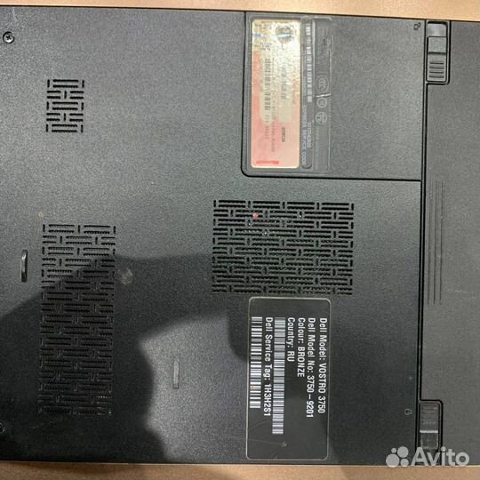 Ноутбук Dell vostro 3750 Core i5 / 4GB