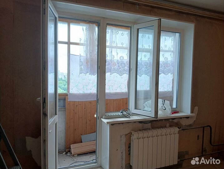 Окна пластиковые бу