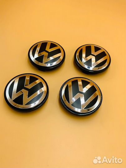 Колпачки заглушки на литые диски volkswagen 70мм