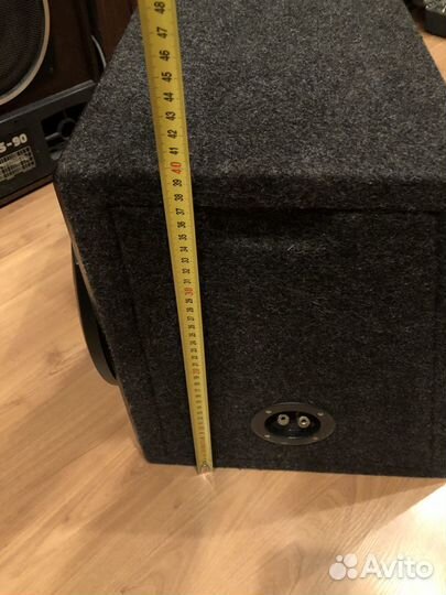 Сабвуфер, усилитель, конденсатор