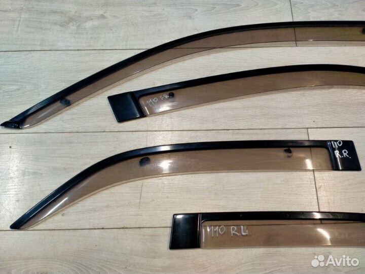 Ветровики комплект Toyota Mark I I JZX110 1jzfse