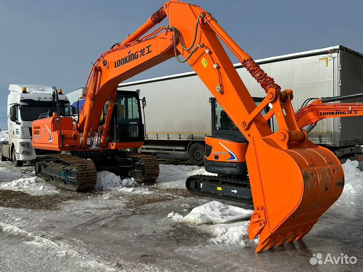 Гусеничный экскаватор Lonking CDM6225N, 2024