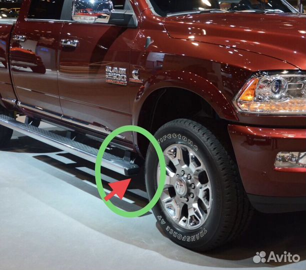 Заглушки для порогов Dodge RAM