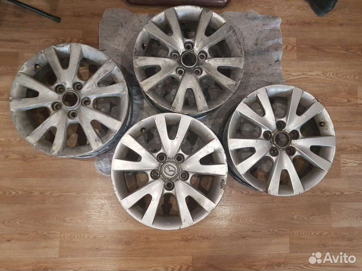 Продам литые диски mazda 3 bk r16