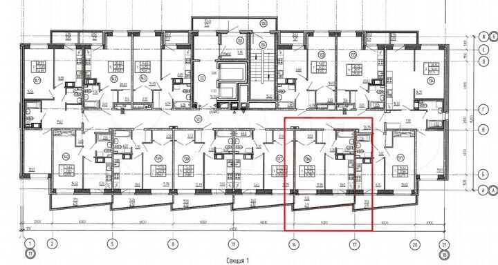 1-к. квартира, 34,7 м², 12/15 эт.