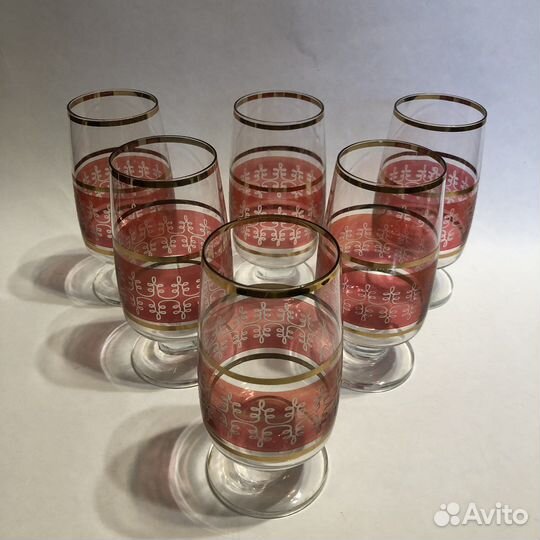 Стаканы для воды Богемия