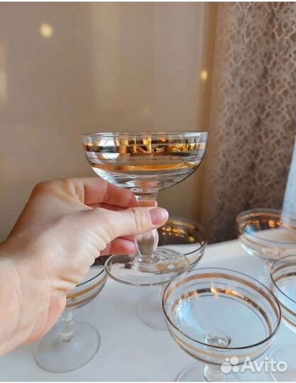 Бокалы шампанки СССР