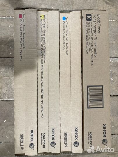 Тонер Xerox 006R01517/18/19/20 оригинал