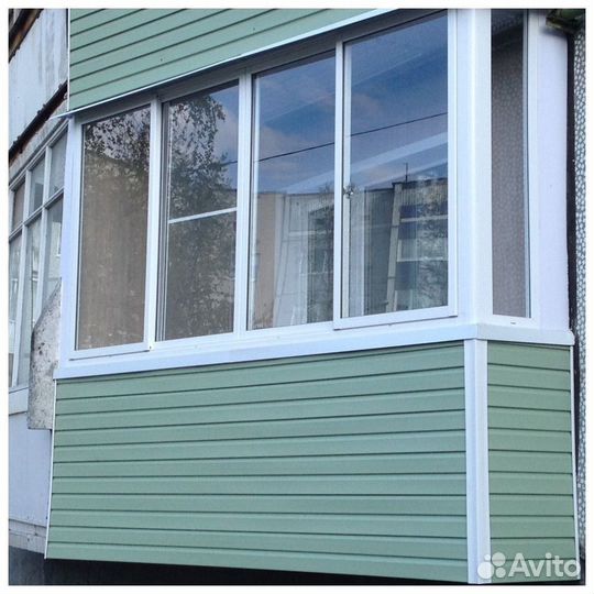 Остекление балконов в рассрочку