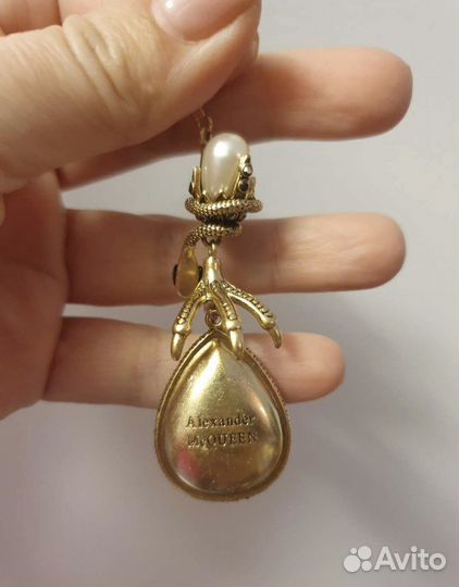 Alexander McQueen серьги