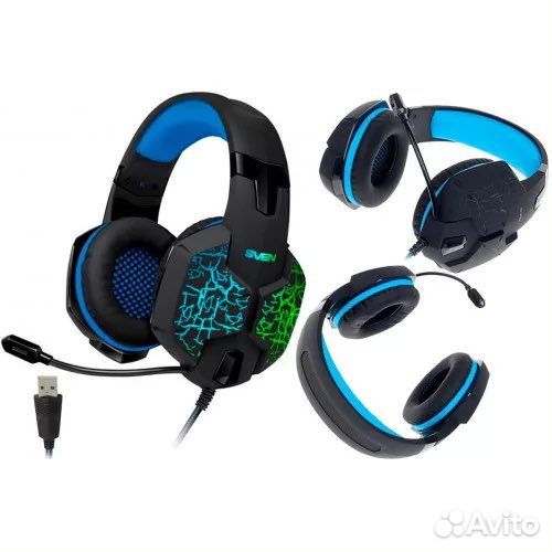 Наушники игровые Sven AP-U980MV