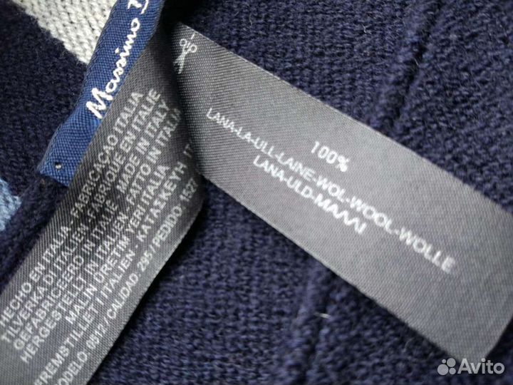 Шарф massimo dutti шерсть оригинал