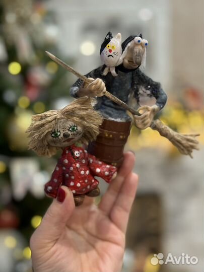 Ватные игрушки