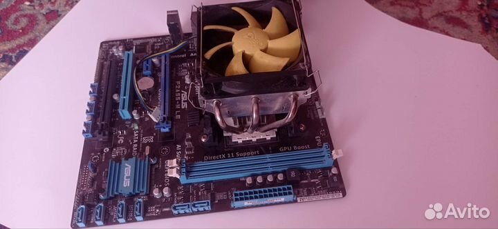 Материнская плата, процессор, куллер