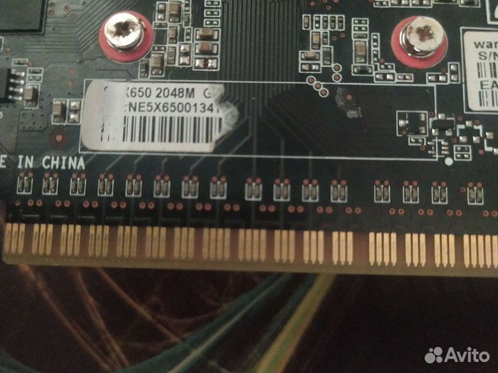 Видеокарта gtx 650 2gb