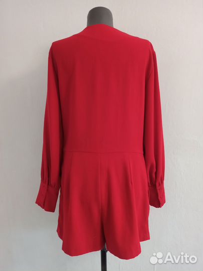 Комбинезон L Zara Trafaluc алый яркий красный