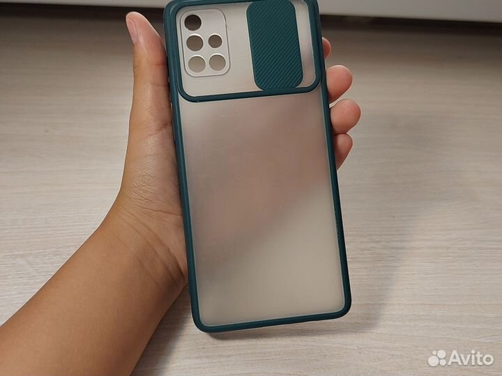 Чехол прозрачный на Samsung Galaxy А71