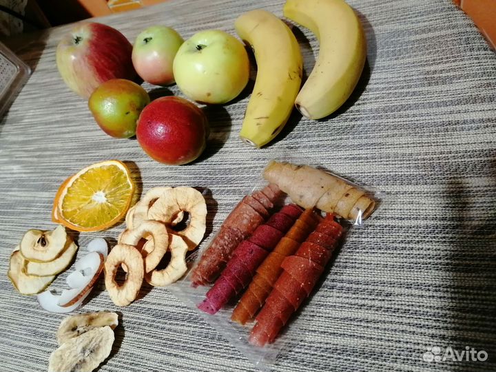 Пастила фрипсы из домашних и тропических фруктов