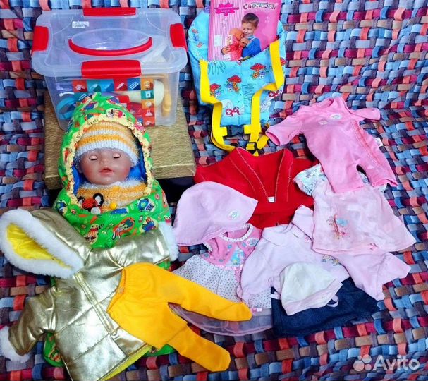 Набор Большой Беби Борн на 3-10 лет