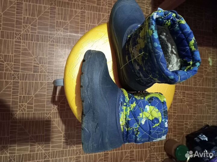 Сапоги дутики детские